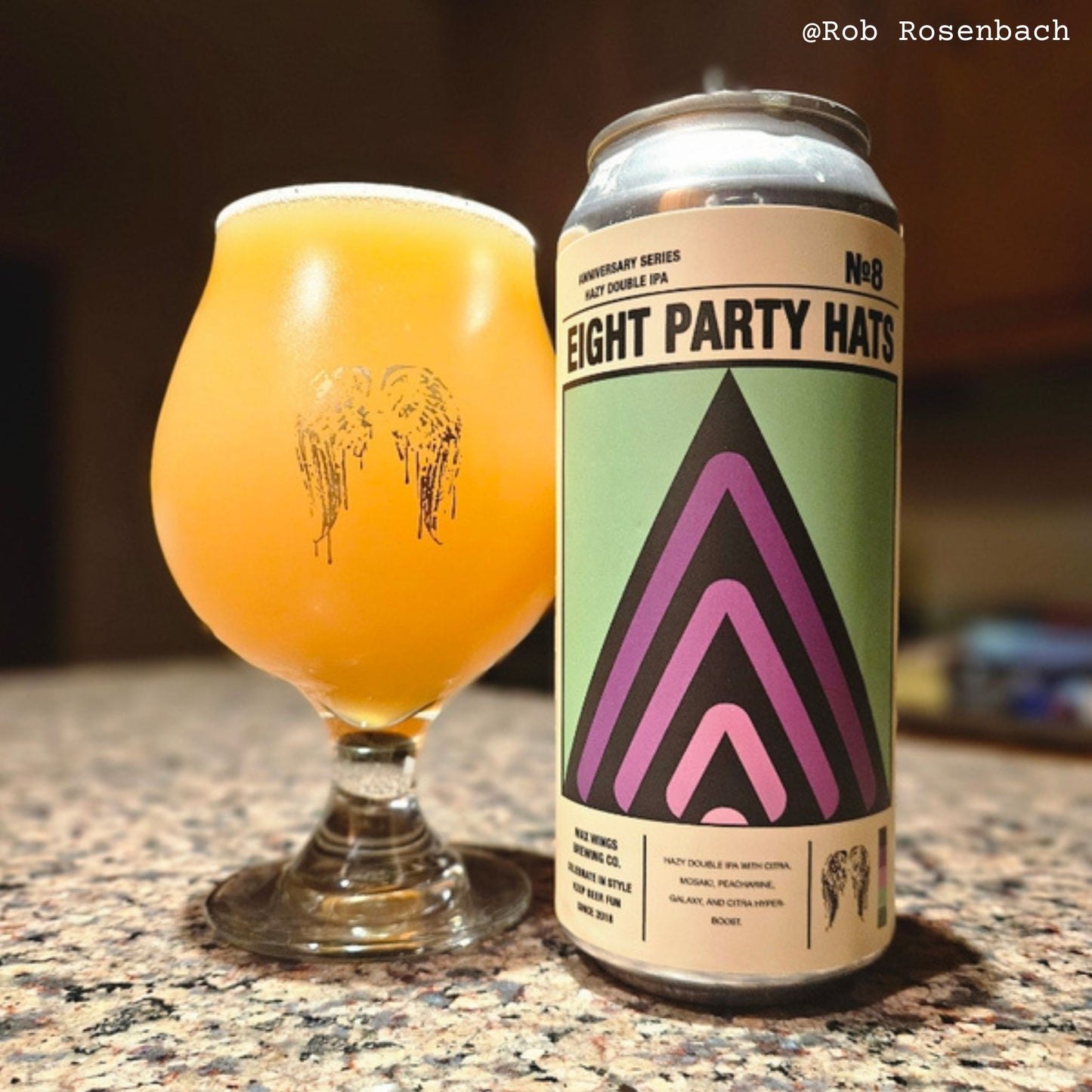 Eight Party Hats