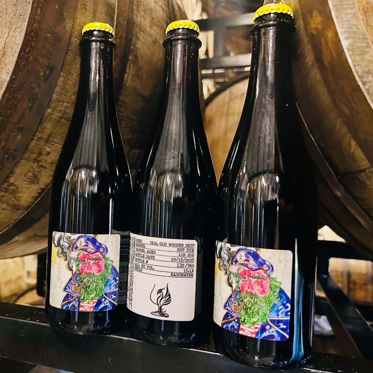 Rye Barrel Aged Old, Old Wooden Ship