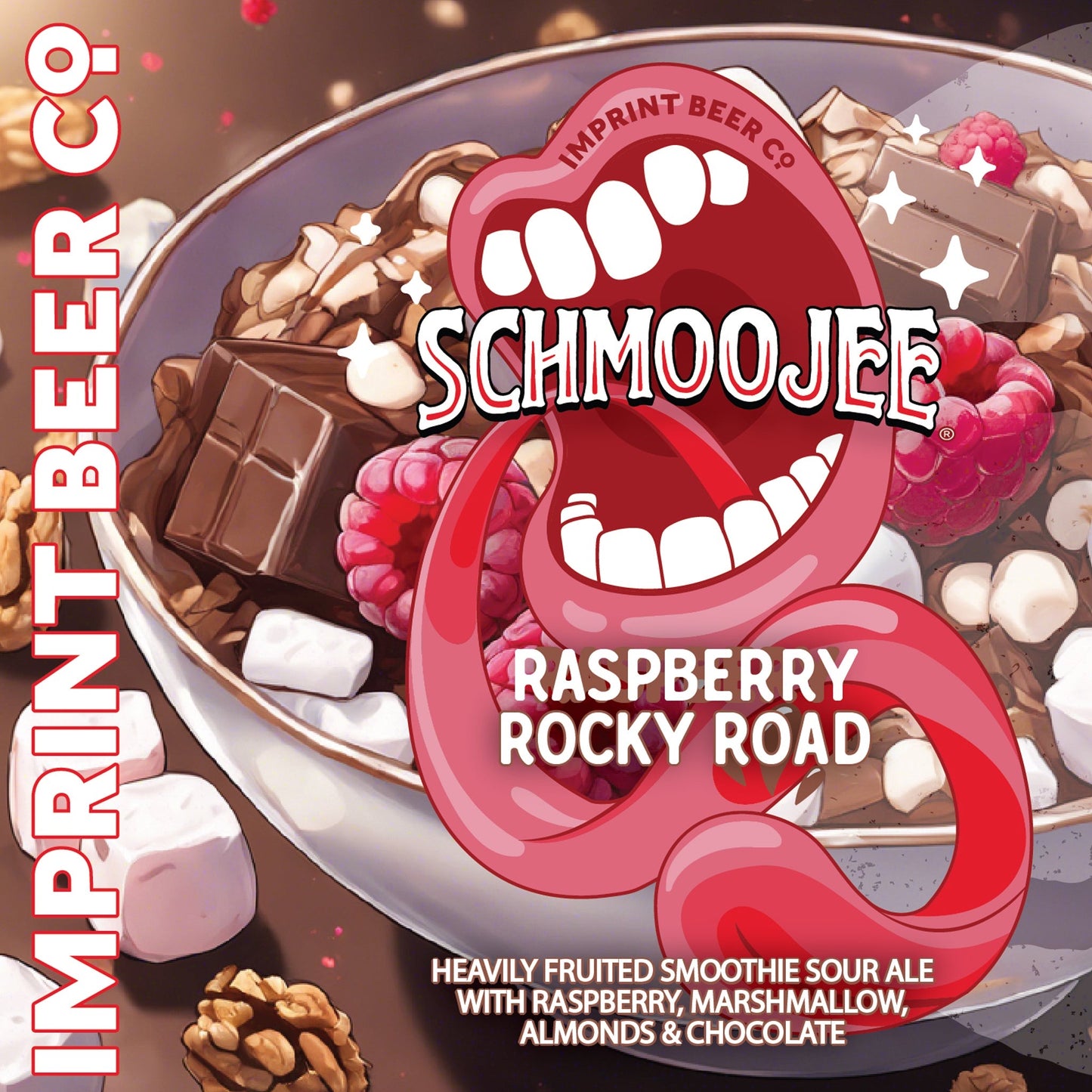 Schmoojee [Raspberry Rocky Road] [20L Keg]