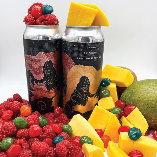 Mortalis Brewing Company Gemini | Mango + Raspberry + Burst Mortalis Brewing Company Gemini | Mango + Raspberry + Burst