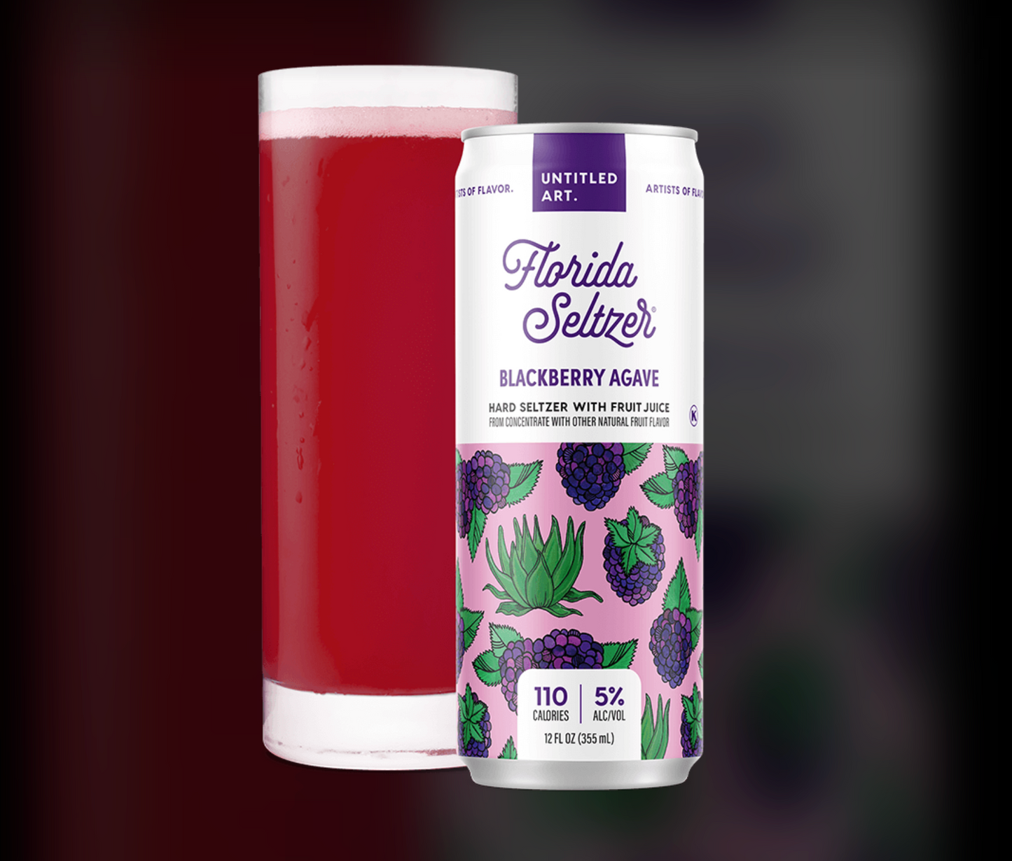 Florida Seltzer [Blackberry Agave]