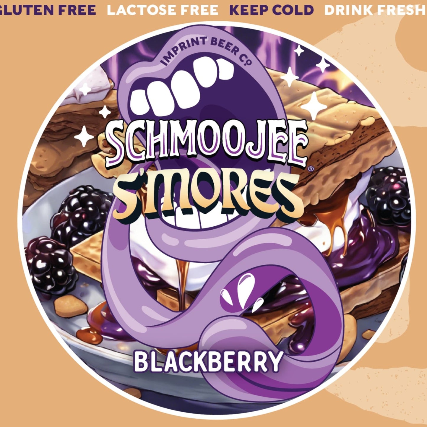 Schmoojee [Blackberry S'Mores] [20L Keg] [Pre-Order]