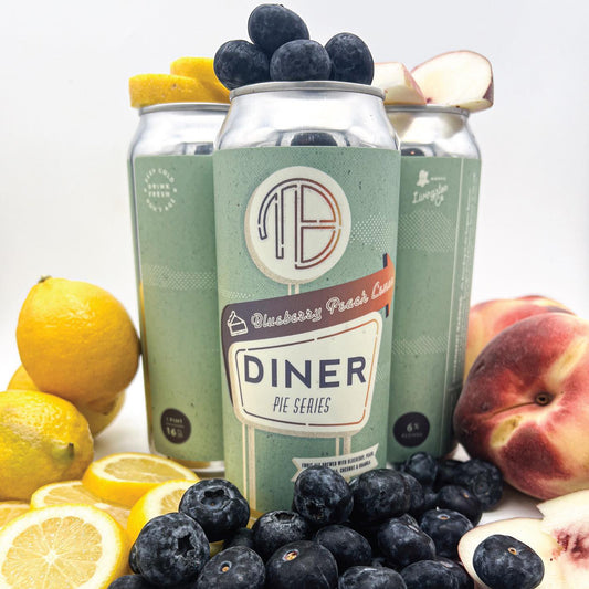 Mortalis Brewing Company Diner Pie Series | Blueberry + Peach + Lemon Mortalis Brewing Company Diner Pie Series | Blueberry + Peach + Lemon