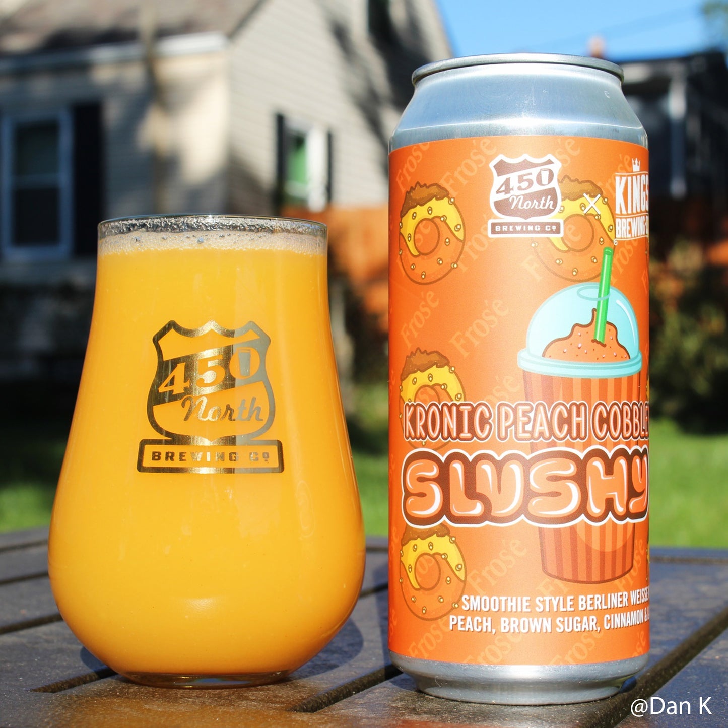 Slushy XL [Kronic Peach Cobbler Rings]  [Collab w/ Kings Brewing]