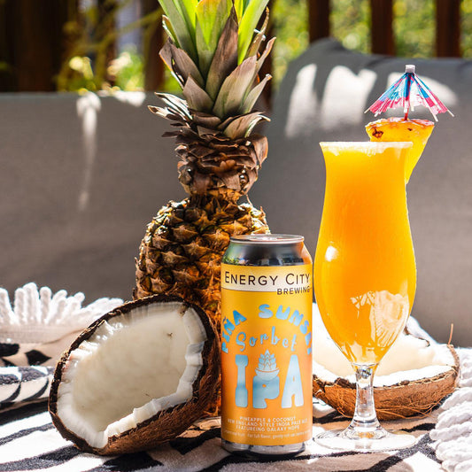 Energy City Brewing Piña Sunset Sorbet IPA Energy City Brewing Piña Sunset Sorbet IPA