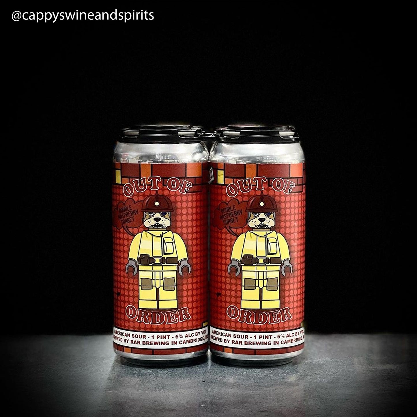 Out of Order [Fireman Lego//Double Raspberry Sorbet] [Pre-Order]
