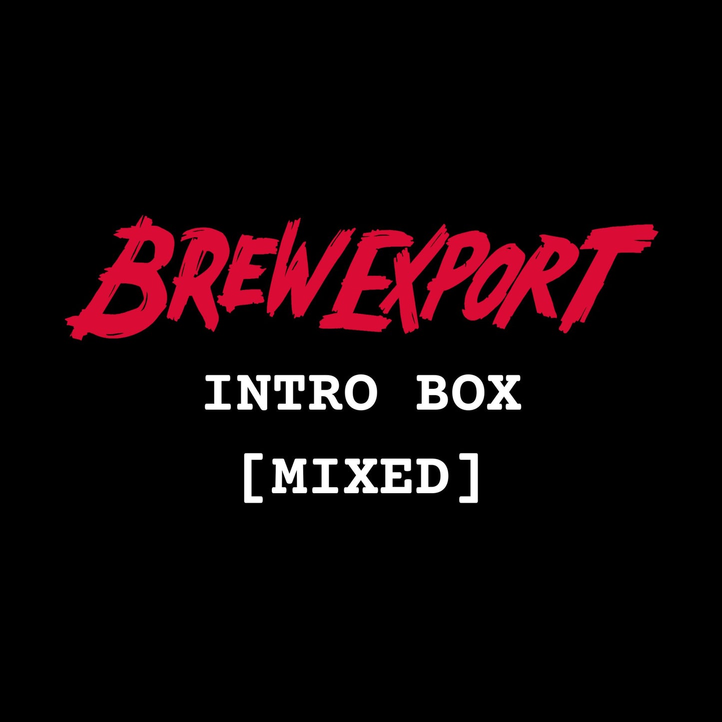 Brew Export Intro Box [MIXED] [12 Cans] [FREE SHIPPING]