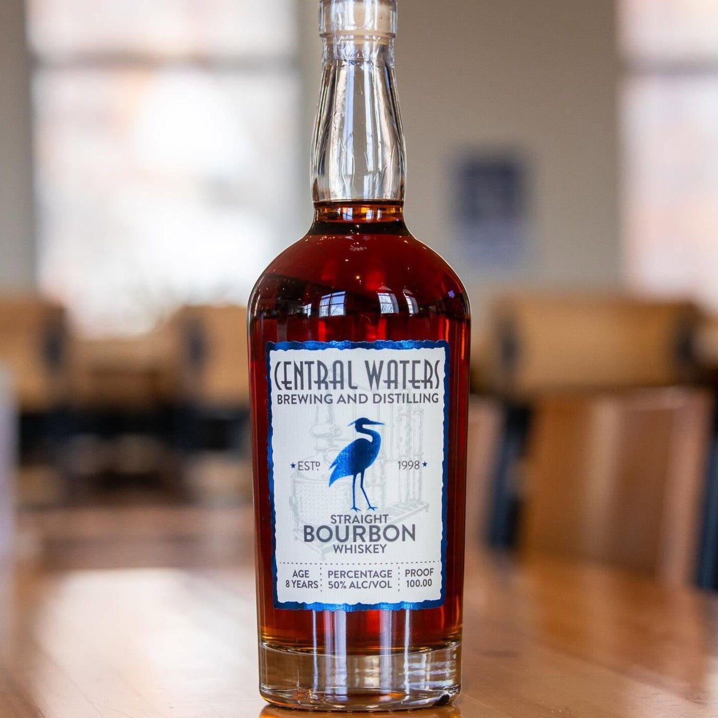 Central Waters [Great Blue] [Straight Bourbon Whiskey] [8 Year]