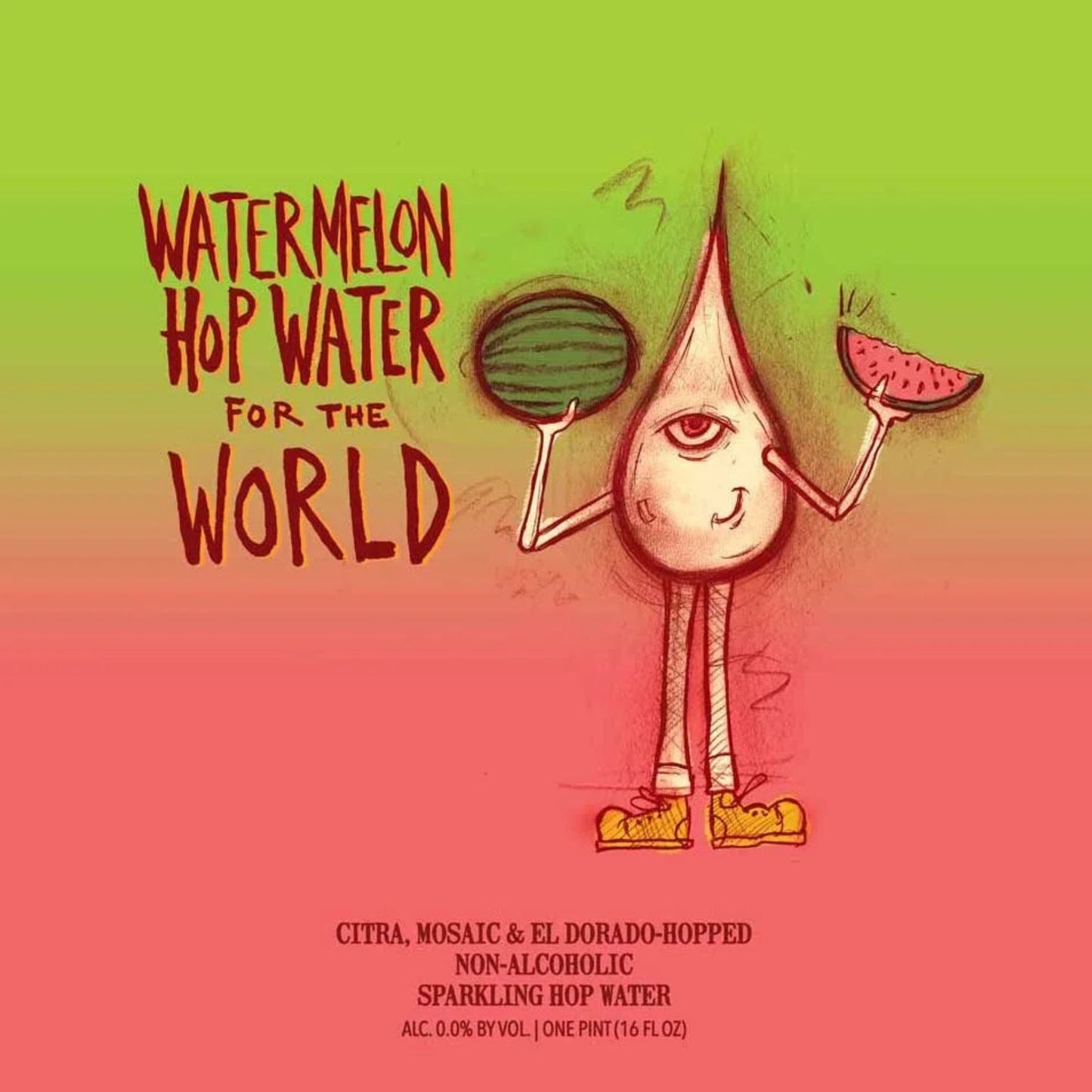 Watermelon Hop Water For The World