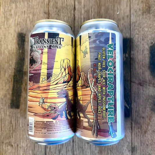 Transient Artisan Ales. Velocirapture Transient Artisan Ales. Velocirapture