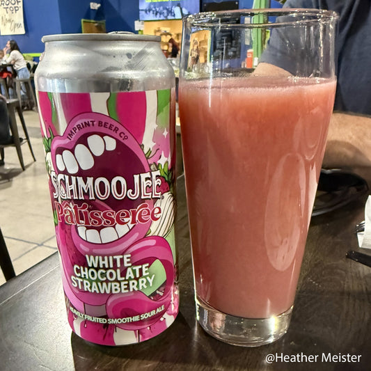 Imprint Beer Co. Schmoojee Patisseree White Chocolate Strawberry Imprint Beer Co. Schmoojee Patisseree White Chocolate Strawberry